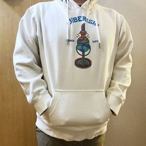 JIBERISH Denver Earth graphic hoodie